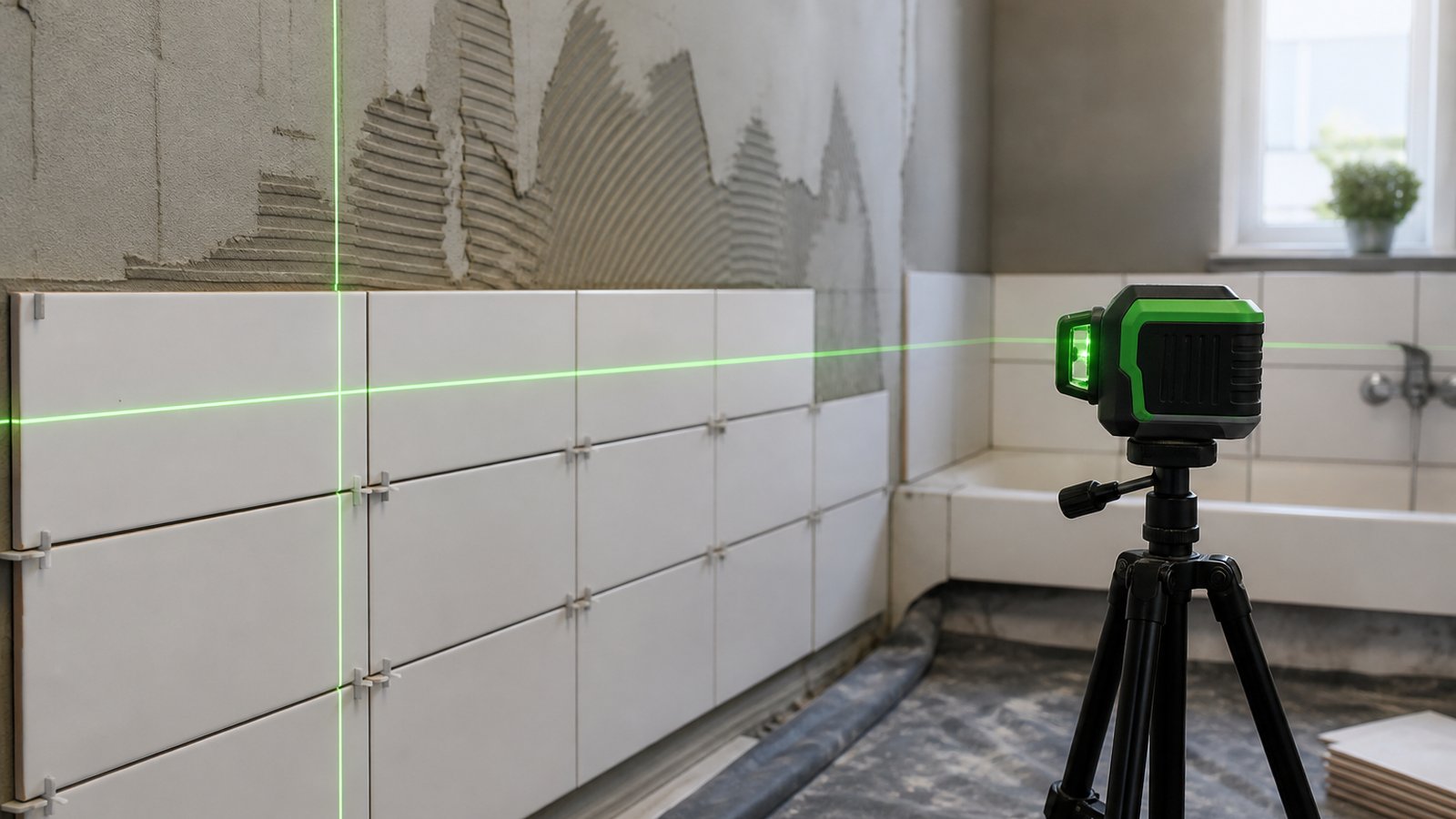 Bathroom Wall Tile Laser Layout UK DIY: A Practical UK Guide